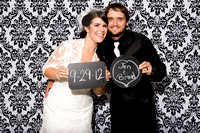 Jen and Brad photo booth 9-29-12